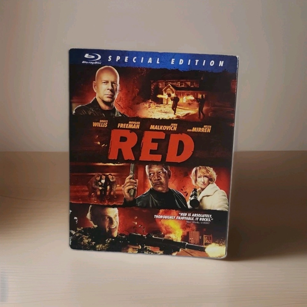 RED (Blu-ray, 2010), Willis, Freeman, Malkovich, Mirren